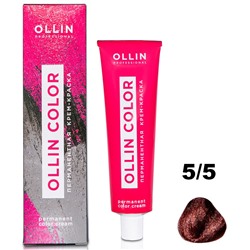 Перманентная крем-краска для волос  COLOR 5/5 Ollin 100 мл