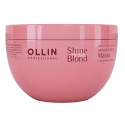 Маска для восстановления и блеска светлых волос Shine Blond OLLIN 300 мл