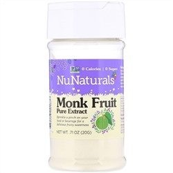 NuNaturals, Чистый экстракт плодов архата, 0,71 унций (20 г)