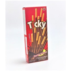 Бисквитные палочки Ticky покрытые шоколадным кремом, 20 г