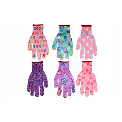 Женские перчатки цветные тканевые. Упаковка 12 пар_Новая цена