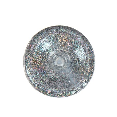Декоративные блёстки LUXART LuxGlitter (сухие), 20 мл, размер 0.2 мм, голографическое серебро