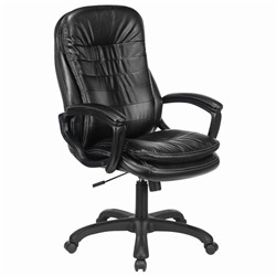 Кресло офисное BRABIX Trend EX-568, экокожа, чёрное