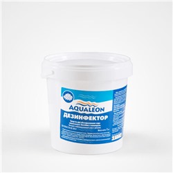 Дезинфицирующее средство "Aqualeon" быстрый хлор гранулы (ведро 1 кг)