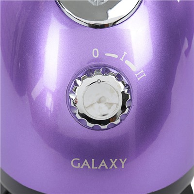 Отпариватель Galaxy GL 6205, напольный, 1700 Вт, 1500 мл, 40 г/мин, фиолетовый
