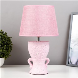 Настольная лампа 16825/1PK E14 40Вт розовый 20х20х34 см