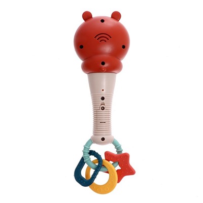 Музыкальная игрушка «Милый мишка», звук, свет, цвет оранжево-коричневый