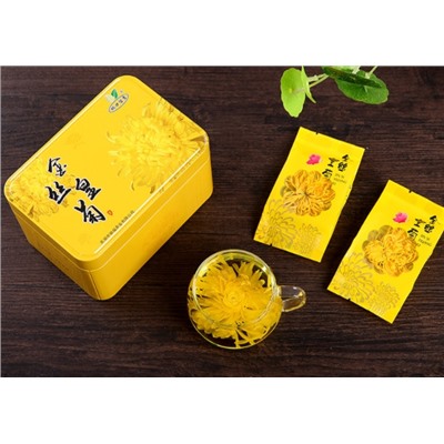 Натуральный чай из хризантемы 40 г 10 пакетиков
