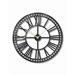 Настенные часы, серия: Интерьер, "Тайм", плавный ход, 65 х 65 х 1.5 см