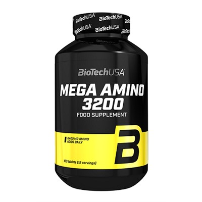 Комплекс аминокислот Mega Amino 3200 Biotech USA 100 таб.