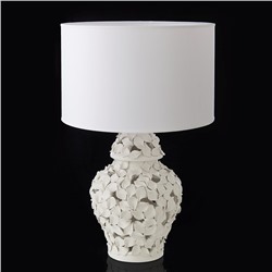 Лампа"Россыпь лепестков" белая, 27 × 27 × 57 см