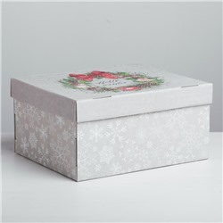 Складная коробка Hello, winter, 31,2 × 25,6 × 16,1 см