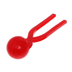 Песколеп «Колобок», d=5 см, цвет красный
