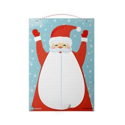 Cuten Clever 31011 Адвент-календарь Дед Мороз с отрывной бородой