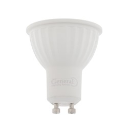 Лампа светодиодная GENERAL GLDEN, MR16, GU10, 10 Вт, 230 В, 4500 К, 630 Лм