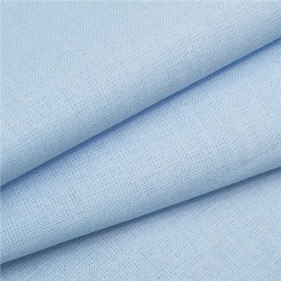 Ткань на отрез бязь ГОСТ Шуя 150 см 17800 цвет бледно-голубой