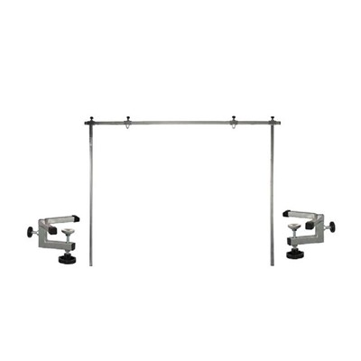 Стойка-кронштейн регулируемая, П-образный, для стола длиной до 120 см, усил. держатель, 80 см   4567