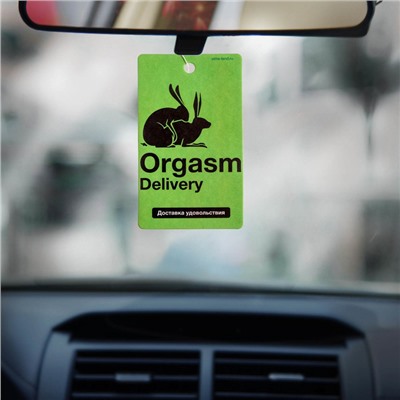 Ароматизатор бумажный «Orgasm»