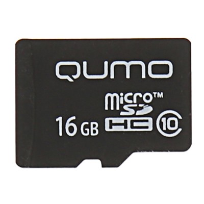 Карта памяти microSDHC Qumo 16 Гб class 10