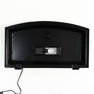 Аквариум телевизор с крышкой, 65 литров, 60 х 33 х 35/40 см, чёрный