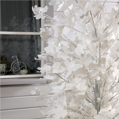 Светодиодное дерево «Клён белый» 1.8 м, 350 LED, постоянное свечение, 220 В, свечение тёплое белое
