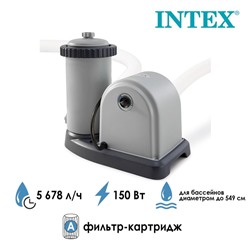 Фильтр-насос для бассейнов с картриджем типа «A», 5678 л/ч, 220-240V, 28636 INTEX