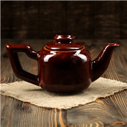 Чайник для заварки, 800 мл, коричневый