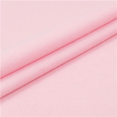 Ткань на отрез фланель 90 см цвет розовый