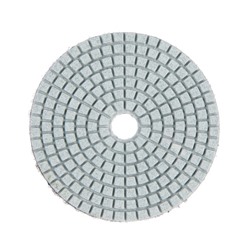 Алмазный гибкий шлифовальный круг ТУНДРА "Черепашка", для мокрой шлифовки, 100 мм, № 100