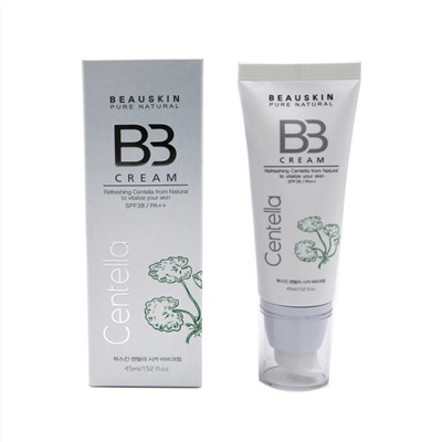 BEAUSKIN Centella CICA BB Cream Крем для лица BB, с экстрактом центеллы 45 мл.