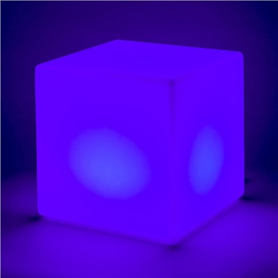 Напольный Светильник Cube 350 LED RGB, цвет белый, IP65