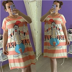 Платье женское домашнее (one size 52-56)  арт. 874993