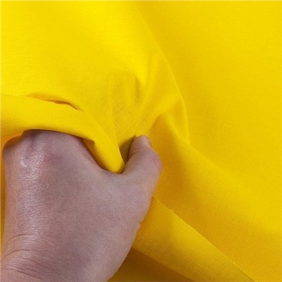 Ткань на отрез бязь ГОСТ Шуя 150 см 11440 цвет желтый