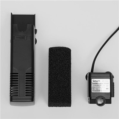 Фильтр внутренний Hidom AP-1000 L, 600л/ч, до 110 литров, с регулятором и дождиком