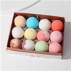 Набор бомбочек для ванны Bath bomb, 12 шт х 40 г