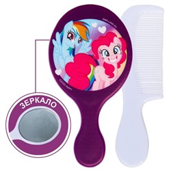 Набор: расческа и зеркало "Для самой милой", My Little Pony