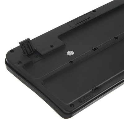 Комплект клавиатура и мышь Gembird KBS-7002, беспроводной, мембранный, 1600 dpi, черный