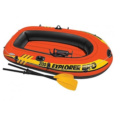 Лодка надувная двухместная Intex Explorer-Pro-200 58357