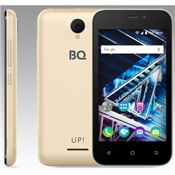 Смартфон BQ S-4028 UP! Gold 2sim, 4,0" TFT, 800*480, 8Gb, 512Mb RAM, 5Mp+2Mp