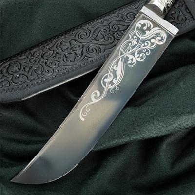Нож Пчак Шархон - рукоять эбонит, металл