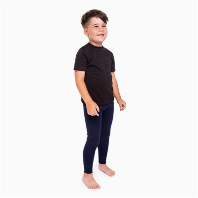 Кальсоны для мальчика (термо), цвет тёмно-синий, рост 98 см (28)