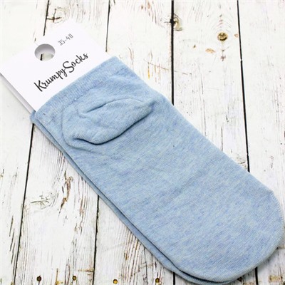 Короткие носки р.35-40 "Blue series" Коровка