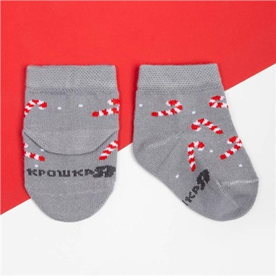 Набор новогодних носков Крошка Я «Пингвин», 2 пары, 10-12 см