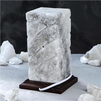 Соляная лампа "Элегант", цельный кристалл, 19.5 см, 3 кг