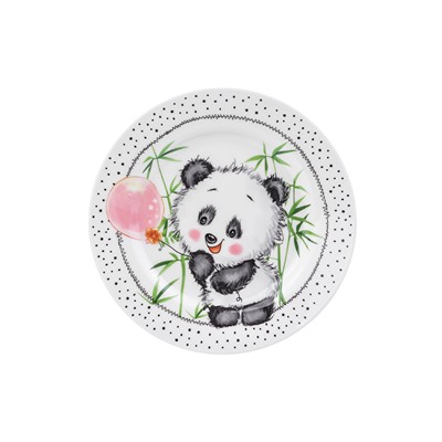 Набор 3 пр. - кружка, миска, тарелка "Панда"