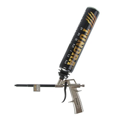 Пистолет для монтажной пены ТУНДРА цельнометаллический корпус