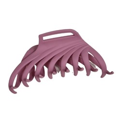 Заколка-краб для волос цвет розовый