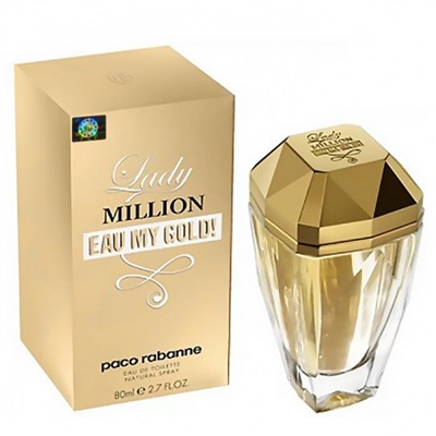 Туалетная вода Paco Rabanne Lady Million Eau My Gold женская (Euro)
