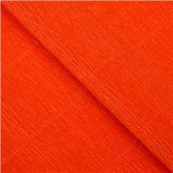 Бумага гофрированная, 17E/6 "Ярко-оранжевая" , 0,5 х 2,5 м