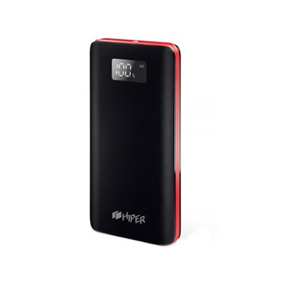 Мобильный аккумулятор Hiper BS10000 Li-Pol 10000mAh 2.1A+1A 2xUSB черный